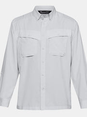 Under Armour Mens Tide Chaser Long Sleeve Shirt 1290744-094 Elemental Hanging front view. If you need any assistance with this item or the purchase of this item please call us at five six one seven four eight eight eight zero one Monday through Saturday 10:00a.m EST to 8:00 p.m EST
