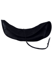 American Hat Makers CRUSHER-BLK Leather Outback Hat Black folded. If you need any assistance with this item or the purchase of this item please call us at five six one seven four eight eight eight zero one Monday through Saturday 10:00a.m EST to 8:00 p.m EST
