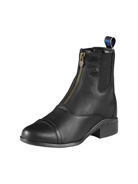 Ariat 10001834 Kids Devon III Paddock Short Boot Black.If you need any assistance with this item or the purchase of this item please call us at five six one seven four eight eight eight zero one Monday through Saturday 10:00a.m EST to 8:00 p.m EST