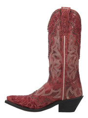 Laredo 52411 Womens Braylynn Leather Boot Red side view