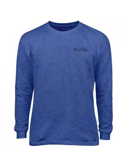 Salt Life Big Shot Youth Long Sleeve Tee SLY1173 Royal Heather Salt Life - J.C. Western® Wear
