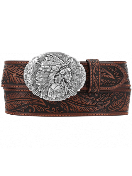 Tony Lama C13704 Ol Chief Belt Tan. If you need any assistance with this item or the purchase of this item please call us at five six one seven four eight eight eight zero one Monday through Saturday 10:00a.m EST to 8:00 p.m EST