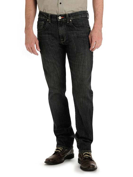 Men's Lee Modern Series Slim Straight Leg Jeans 2013236 Milo front view. If you need any assistance with this item or the purchase of this item please call us at five six one seven four eight eight eight zero one Monday through Saturday 10:00a.m EST to 8:00 p.m EST