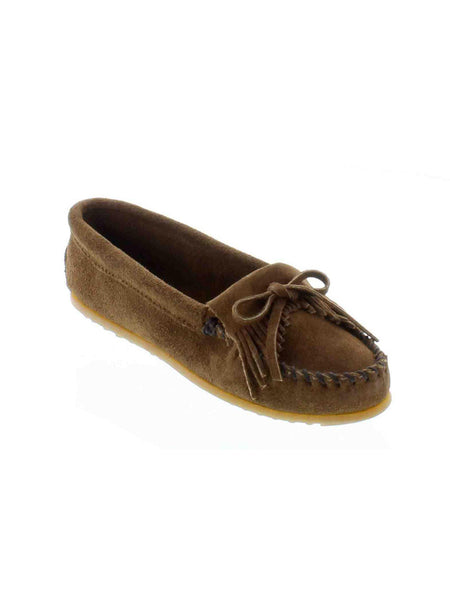 Minnetonka 403 Women's Kilty Suede Moc Hardsole Dusty Brown. If you need any assistance with this item or the purchase of this item please call us at five six one seven four eight eight eight zero one Monday through Saturday 10:00a.m EST to 8:00 p.m EST