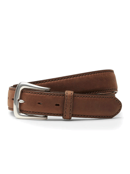 Justin 247BD Mens Working Sport Belt Brown front view. If you need any assistance with this item or the purchase of this item please call us at five six one seven four eight eight eight zero one Monday through Saturday 10:00a.m EST to 8:00 p.m EST