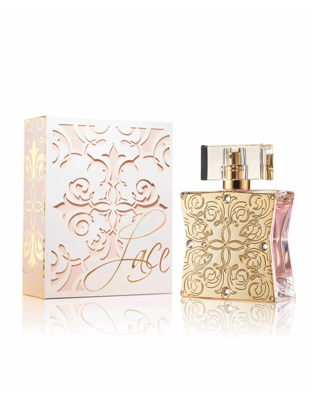 Tru Fragrance 91571 Womens Lace Western Eau de Parfum front view with box  If you need any assistance with this item or the purchase of this item please call us at five six one seven four eight eight eight zero one Monday through Satuday 10:00 a.m. EST to 8:00 p.m. EST