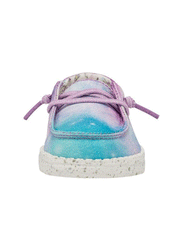 Hey Dude 130126865 Wendy Youth Shoe Unicorn Dreamer front view. If you need any assistance with this item or the purchase of this item please call us at five six one seven four eight eight eight zero one Monday through Saturday 10:00a.m EST to 8:00 p.m EST