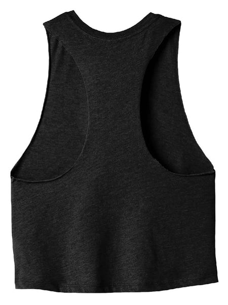 FloGrown FGW-1-093 Womens 100 Proof Florida Girl Tank Black back view. If you need any assistance with this item or the purchase of this item please call us at five six one seven four eight eight eight zero one Monday through Saturday 10:00a.m EST to 8:00 p.m EST
