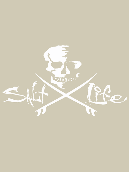 Salt Life SA867 SKULL & BOARDS Decal Sticker