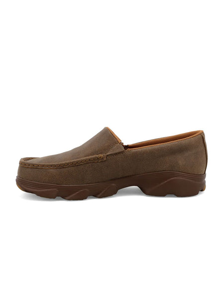 Twisted X MIE0001 Mens Slip-On Crossover Bomber side view. If you need any assistance with this item or the purchase of this item please call us at five six one seven four eight eight eight zero one Monday through Saturday 10:00a.m EST to 8:00 p.m EST