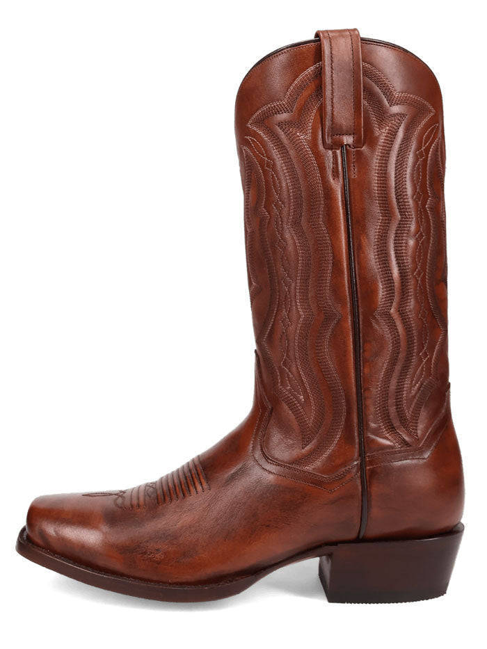 Dan Post DP3355 Mens WADE Snip Toe Western Boot Brown outter side / front view. If you need any assistance with this item or the purchase of this item please call us at five six one seven four eight eight eight zero one Monday through Saturday 10:00a.m EST to 8:00 p.m EST