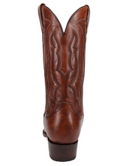 Dan Post DP3355 Mens WADE Square Toe Western Boot Brown back view. If you need any assistance with this item or the purchase of this item please call us at five six one seven four eight eight eight zero one Monday through Saturday 10:00a.m EST to 8:00 p.m EST