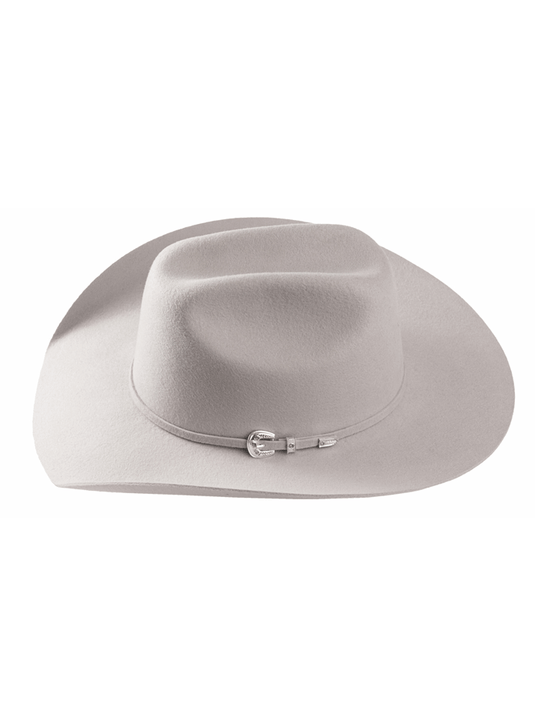Bullhide KINGMAN JR 0646 Kids Premium Wool Western Hat Silverbelly 
side view. If you need any assistance with this item or the purchase of this item please call us at five six one seven four eight eight eight zero one Monday through Saturday 10:00a.m EST to 8:00 p.m EST