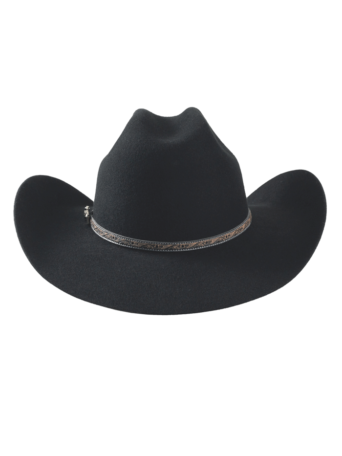  Bullhide LIFE WITH YOU 0870 4X Premium Wool Hat Black front view.If you need any assistance with this item or the purchase of this item please call us at five six one seven four eight eight eight zero one Monday through Saturday 10:00a.m EST to 8:00 p.m EST