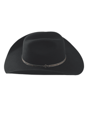 Bullhide LIFE WITH YOU 0870 4X Premium Wool Hat Black side and top view. If you need any assistance with this item or the purchase of this item please call us at five six one seven four eight eight eight zero one Monday through Saturday 10:00a.m EST to 8:00 p.m EST
