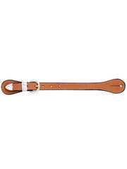 Tough 1 78-3646 Royal King Silver Show Spur Leather Straps medium oil front view. If you need any assistance with this item or the purchase of this item please call us at five six one seven four eight eight eight zero one Monday through Saturday 10:00a.m EST to 8:00 p.m EST