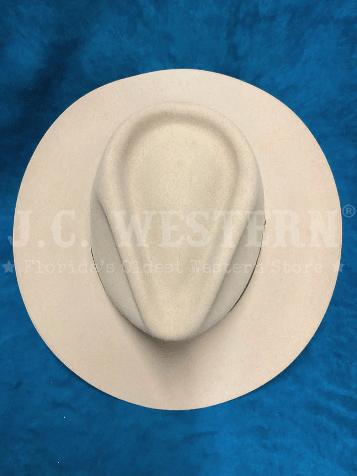 Stetson SFPAWN-403261 PAWNEE 5X Felt Hat Silverbelly side / front view. If you need any assistance with this item or the purchase of this item please call us at five six one seven four eight eight eight zero one Monday through Saturday 10:00a.m EST to 8:00 p.m EST