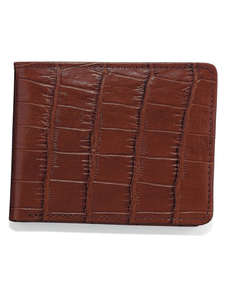 Brighton 89557 Rockefeller Passcase Wallet Brown front view. If you need any assistance with this item or the purchase of this item please call us at five six one seven four eight eight eight zero one Monday through Saturday 10:00a.m EST to 8:00 p.m EST