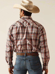 Ariat 10048503 Mens Pro Series Payne Classic Fit Shirt Spice back view. If you need any assistance with this item or the purchase of this item please call us at five six one seven four eight eight eight zero one Monday through Saturday 10:00a.m EST to 8:00 p.m EST