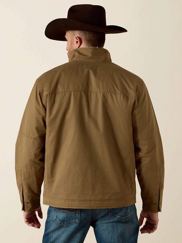 Ariat 10028399 Mens Grizzly Canvas Concealed Carry Jacket Cub front view. If you need any assistance with this item or the purchase of this item please call us at five six one seven four eight eight eight zero one Monday through Saturday 10:00a.m EST to 8:00 p.m EST