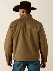 Ariat 10028399 Mens Grizzly Canvas Concealed Carry Jacket Cub back view. If you need any assistance with this item or the purchase of this item please call us at five six one seven four eight eight eight zero one Monday through Saturday 10:00a.m EST to 8:00 p.m EST 