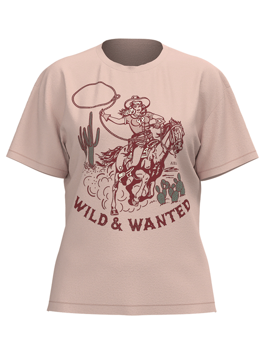 Ariat 10054036 Womens Western Pulp T-Shirt Dusty Rose front. If you need any assistance with this item or the purchase of this item please call us at five six one seven four eight eight eight zero one Monday through Saturday 10:00a.m EST to 8:00 p.m EST