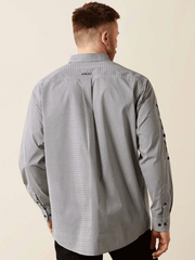 Ariat 10065815 Mens Team Pablo Classic Fit Shirt Black back view. If you need any assistance with this item or the purchase of this item please call us at five six one seven four eight eight eight zero one Monday through Saturday 10:00a.m EST to 8:00 p.m EST
