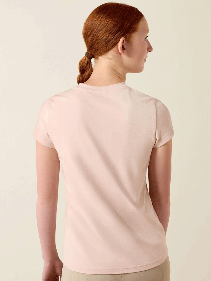 Ariat 10071345 Youth Ethereal Equine T-Shirt Sepia Rose front view. If you need any assistance with this item or the purchase of this item please call us at five six one seven four eight eight eight zero one Monday through Saturday 10:00a.m EST to 8:00 p.m EST
