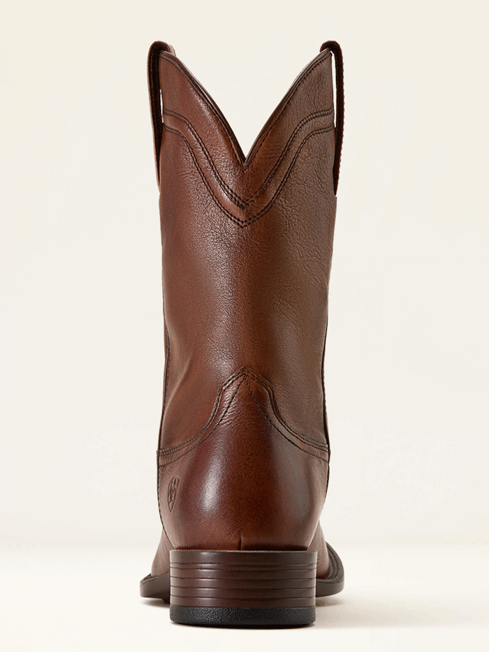 Ariat 10074244 Mens Alden Wide Square Toe Western Boot Honey Bee Brown front and side view. If you need any assistance with this item or the purchase of this item please call us at five six one seven four eight eight eight zero one Monday through Saturday 10:00a.m EST to 8:00 p.m EST
