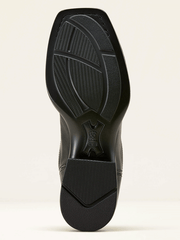 Ariat 10074245 Mens Alden Wide Square Toe Western Boot Eclipse Black sole view. If you need any assistance with this item or the purchase of this item please call us at five six one seven four eight eight eight zero one Monday through Saturday 10:00a.m EST to 8:00 p.m EST
