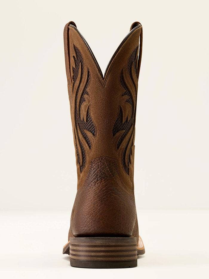 Ariat 10074257 Mens Kanyon Toughstock VentTEK Wide Square Toe Cowboy Boot Adobe Mocha Suede front and side view. If you need any assistance with this item or the purchase of this item please call us at five six one seven four eight eight eight zero one Monday through Saturday 10:00a.m EST to 8:00 p.m EST

