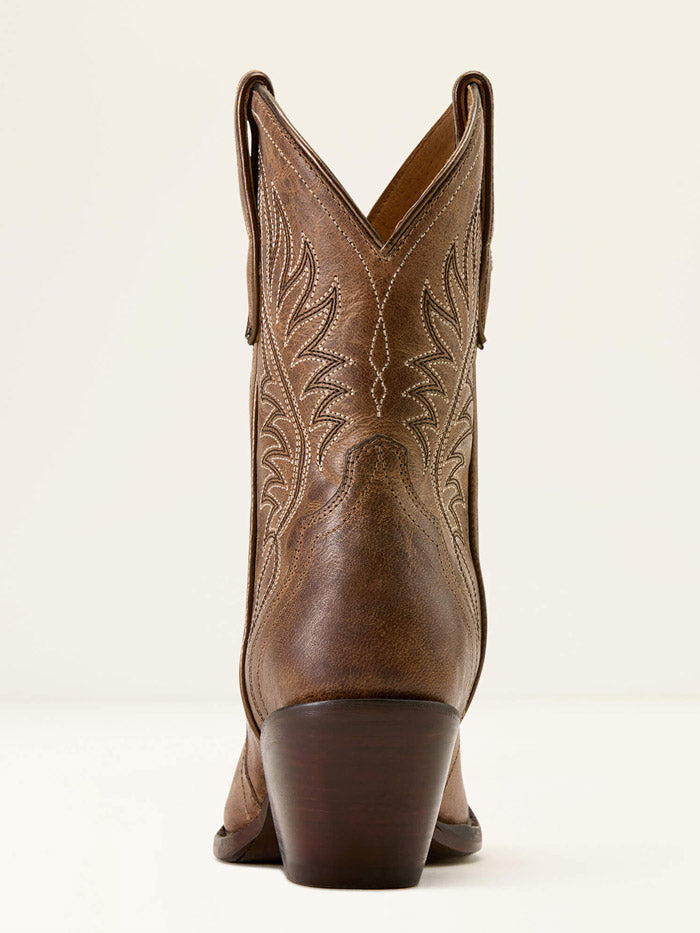 Ariat 10074386 Womens Julietta J Toe Western Boot Fawn front and side view. If you need any assistance with this item or the purchase of this item please call us at five six one seven four eight eight eight zero one Monday through Saturday 10:00a.m EST to 8:00 p.m EST
