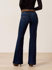 Ariat 10079195 Womens Perfect Rise Revel Vilma Ultrastretch Trouser Jeans Hayward back view. If you need any assistance with this item or the purchase of this item please call us at five six one seven four eight eight eight zero one Monday through Saturday 10:00a.m EST to 8:00 p.m EST