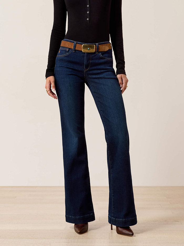 Ariat 10079195 Womens Perfect Rise Revel Vilma Ultrastretch Trouser Jeans Hayward front view. If you need any assistance with this item or the purchase of this item please call us at five six one seven four eight eight eight zero one Monday through Saturday 10:00a.m EST to 8:00 p.m EST