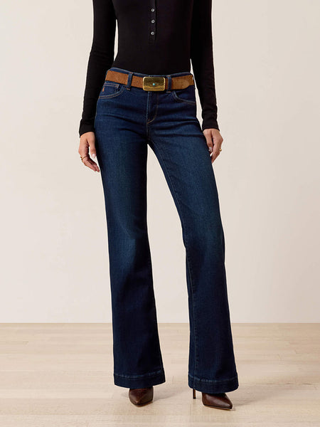 Ariat 10079195 Womens Perfect Rise Revel Vilma Ultrastretch Trouser Jeans Hayward front view. If you need any assistance with this item or the purchase of this item please call us at five six one seven four eight eight eight zero one Monday through Saturday 10:00a.m EST to 8:00 p.m EST