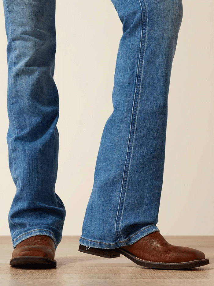 Ariat 10065880 Womens High Rise Camellia Boot Cut Jean Glendale front view. If you need any assistance with this item or the purchase of this item please call us at five six one seven four eight eight eight zero one Monday through Saturday 10:00a.m EST to 8:00 p.m EST