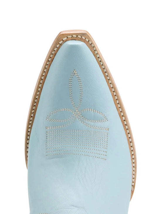 Yippee Ki Yay YL752-1  Womens WILD COUNTRY Leather Boot Blue toe view. If you need any assistance with this item or the purchase of this item please call us at five six one seven four eight eight eight zero one Monday through Saturday 10:00a.m EST to 8:00 p.m EST