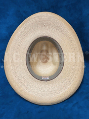 SunBody HMGGOLD Golden Gus Palm Hat Natural inside view. If you need any assistance with this item or the purchase of this item please call us at five six one seven four eight eight eight zero one Monday through Saturday 10:00a.m EST to 8:00 p.m EST