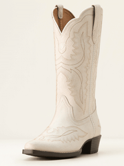 Ariat 10053781 Youth Casanova Western Boot Distressed Ivory front and side view. If you need any assistance with this item or the purchase of this item please call us at five six one seven four eight eight eight zero one Monday through Saturday 10:00a.m EST to 8:00 p.m EST
