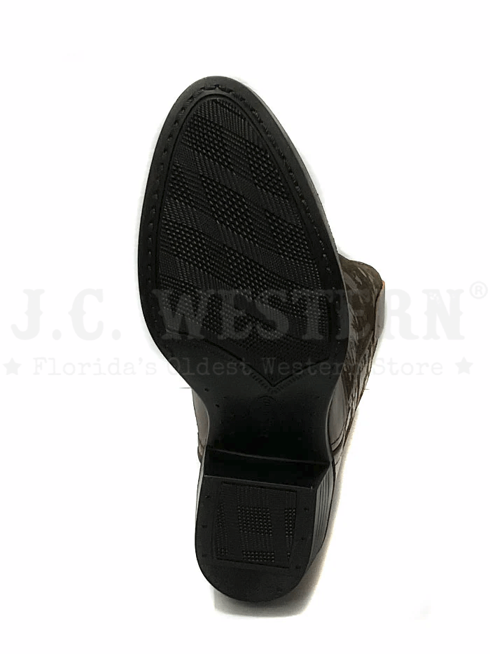 Old West 8163 Kids Western Boot Brown fornt and side view. If you need any assistance with this item or the purchase of this item please call us at five six one seven four eight eight eight zero one Monday through Saturday 10:00a.m EST to 8:00 p.m EST