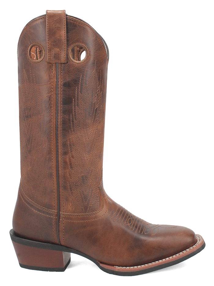 Laredo 20008 Womens SABLE Leather Boot Tan Brown front and side view. If you need any assistance with this item or the purchase of this item please call us at five six one seven four eight eight eight zero one Monday through Saturday 10:00a.m EST to 8:00 p.m EST