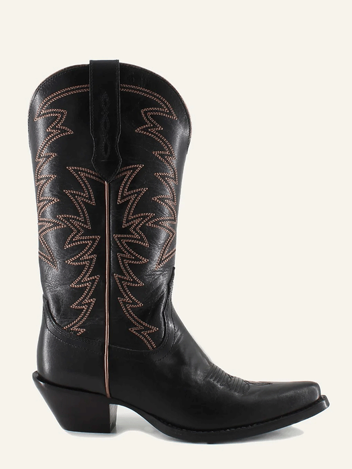 Buck & Brana ISABELLA Ladies Western Boots Black side / front view. If you need any assistance with this item or the purchase of this item please call us at five six one seven four eight eight eight zero one Monday through Saturday 10:00a.m EST to 8:00 p.m EST
