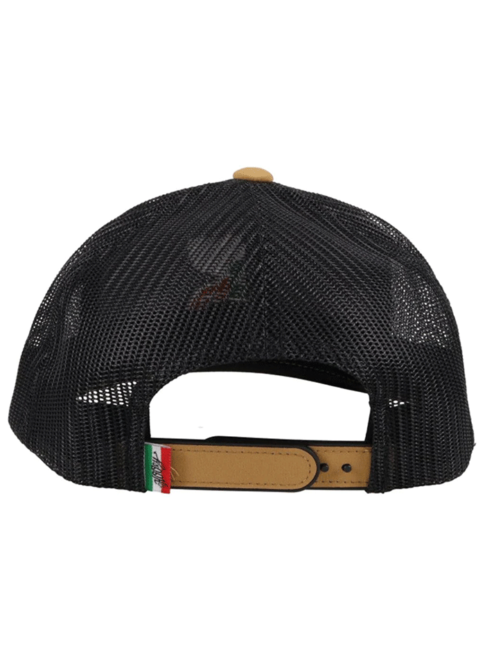 Hooey 2218T-TNBK Boquillas Trucker Hat Tan Black front view. If you need any assistance with this item or the purchase of this item please call us at five six one seven four eight eight eight zero one Monday through Saturday 10:00a.m EST to 8:00 p.m EST