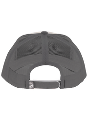 Hooey BC004T-CRGY BAD COMPANY Embroidered Logo Hat Cream And Grey back view. If you need any assistance with this item or the purchase of this item please call us at five six one seven four eight eight eight zero one Monday through Saturday 10:00a.m EST to 8:00 p.m EST