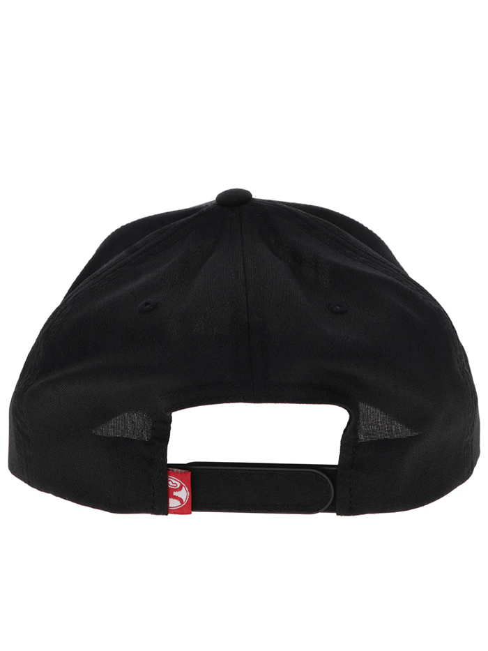 Hooey 2569T-BK WILD RIDE Embroidered Logo Hat Black front view. If you need any assistance with this item or the purchase of this item please call us at five six one seven four eight eight eight zero one Monday through Saturday 10:00a.m EST to 8:00 p.m EST