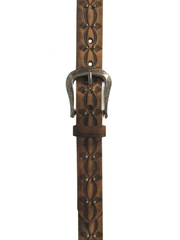 Cowgirls Rock 9629300 Womens Western Belt Brown alternate front view. If you need any assistance with this item or the purchase of this item please call us at five six one seven four eight eight eight zero one Monday through Saturday 10:00a.m EST to 8:00 p.m EST