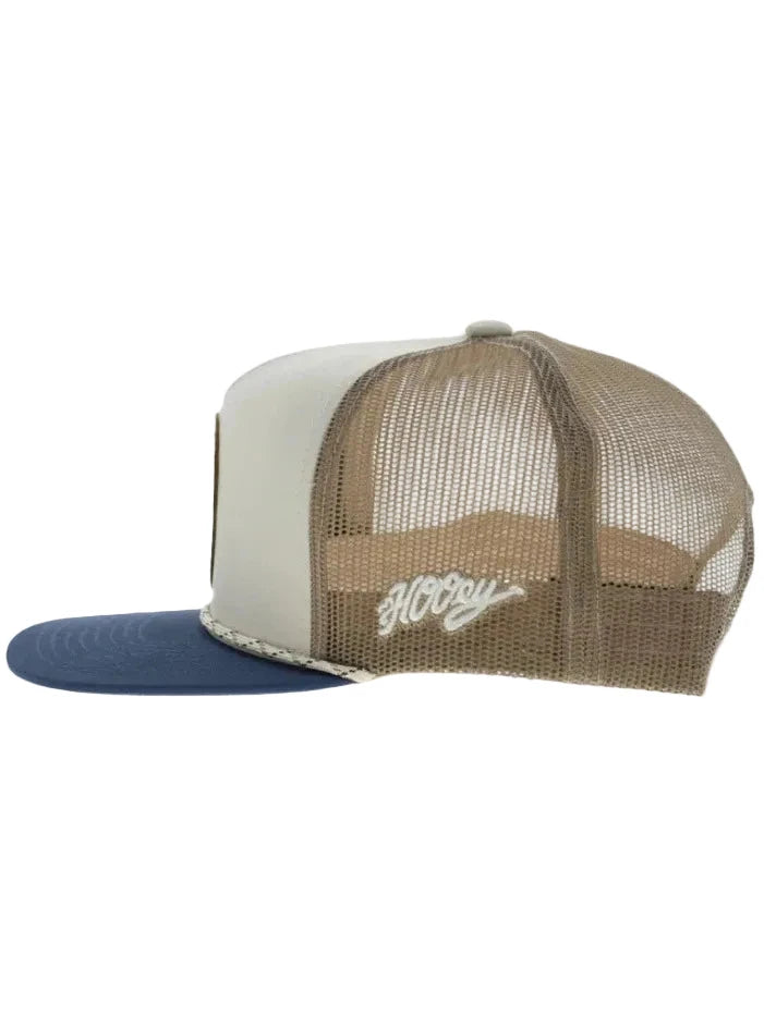 Hooey 2614T-CRTN SPUR Trucker Hat Cream Tan front view. If you need any assistance with this item or the purchase of this item please call us at five six one seven four eight eight eight zero one Monday through Saturday 10:00a.m EST to 8:00 p.m EST