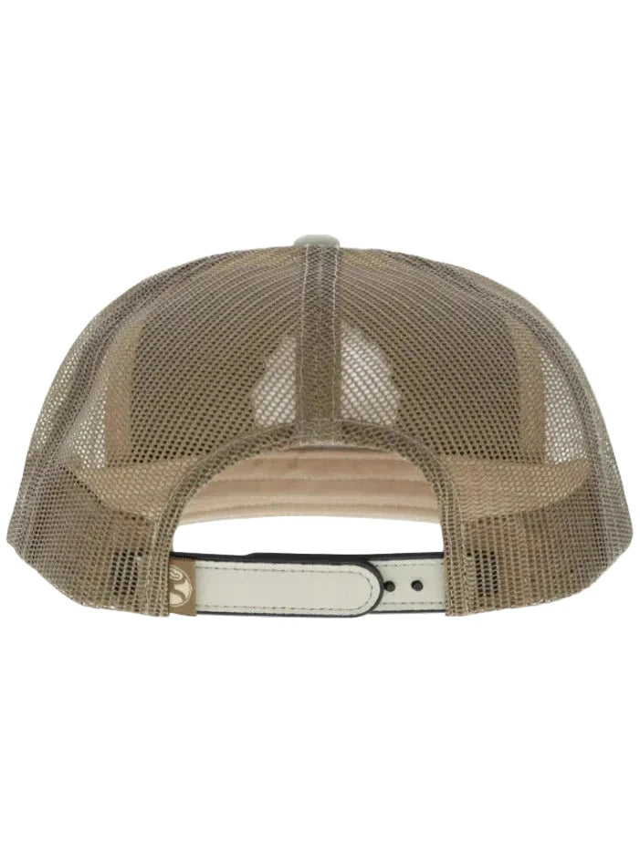 Hooey 2614T-CRTN SPUR Trucker Hat Cream Tan front view. If you need any assistance with this item or the purchase of this item please call us at five six one seven four eight eight eight zero one Monday through Saturday 10:00a.m EST to 8:00 p.m EST