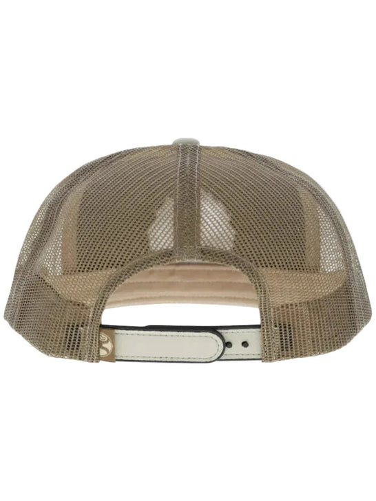 Hooey 2614T-CRTN SPUR Trucker Hat Cream Tan back view. If you need any assistance with this item or the purchase of this item please call us at five six one seven four eight eight eight zero one Monday through Saturday 10:00a.m EST to 8:00 p.m EST