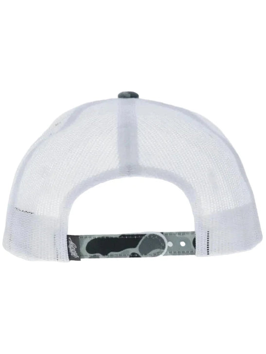 Hooey 2620T-CAWH TEXICAN Trucker Hat Camo White back view. If you need any assistance with this item or the purchase of this item please call us at five six one seven four eight eight eight zero one Monday through Saturday 10:00a.m EST to 8:00 p.m EST